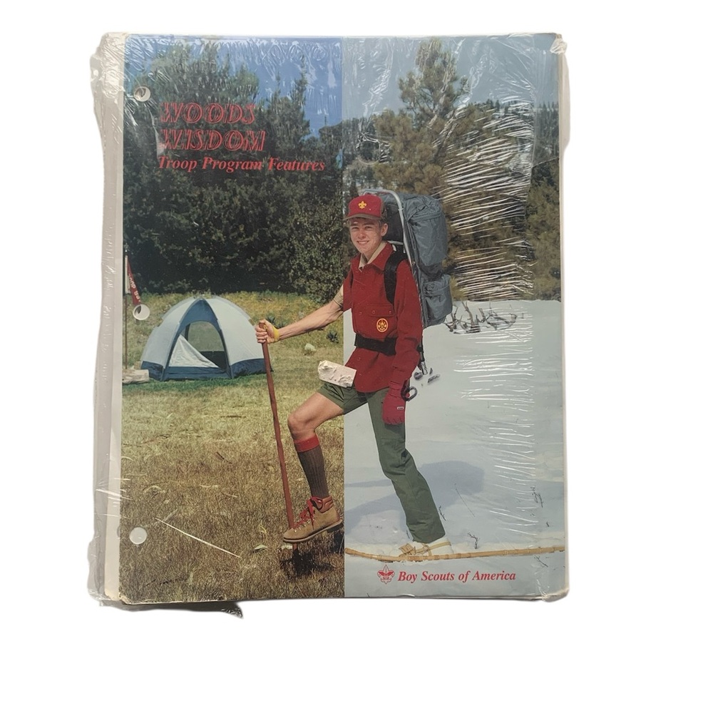 Boy Scouts of America 1989 Woods Wisdom Troop Program Complete